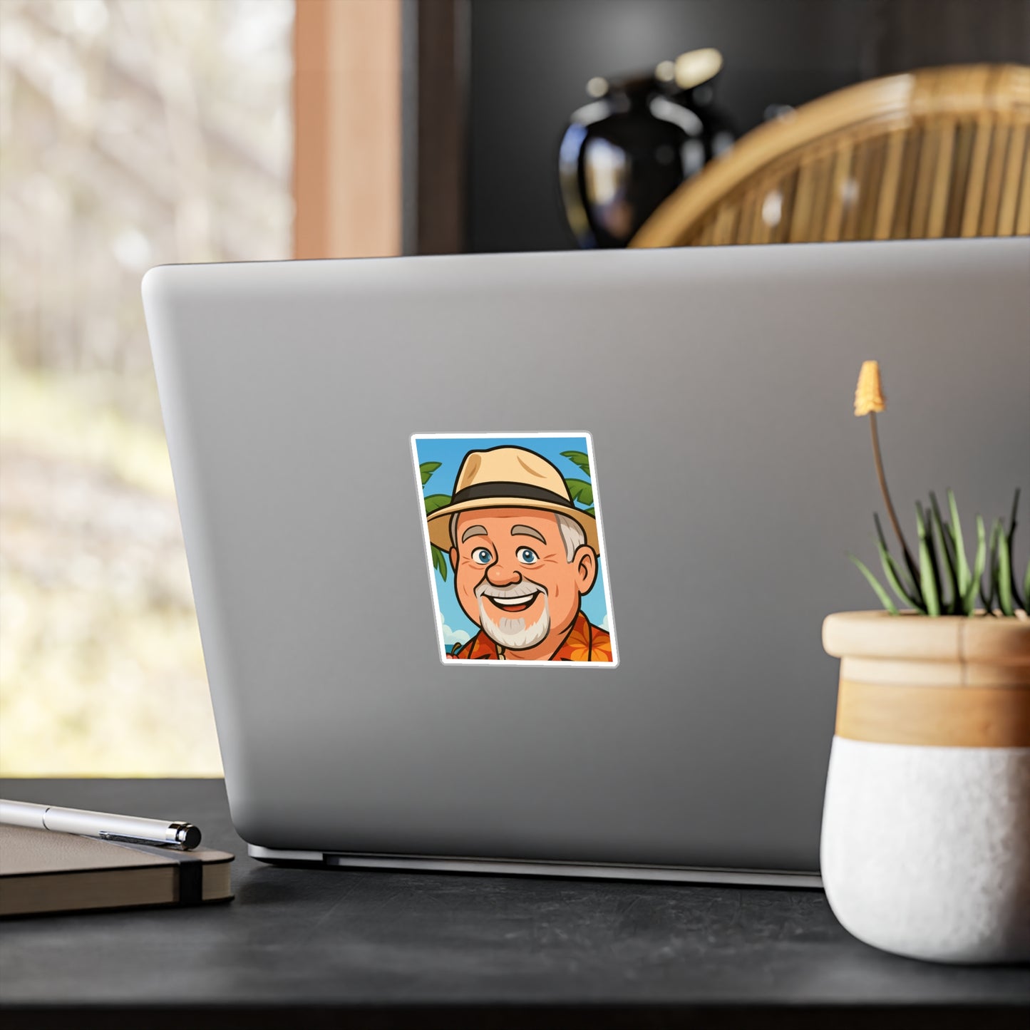 Elwood Face Vinyl Decal