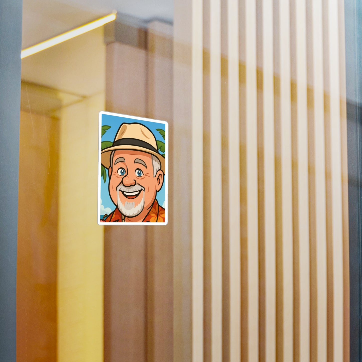Elwood Face Vinyl Decal