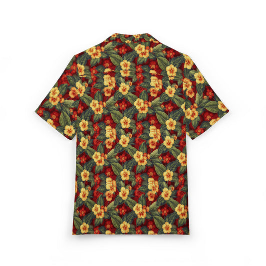 Elwood's Signature Red Hawaiian Shirt
