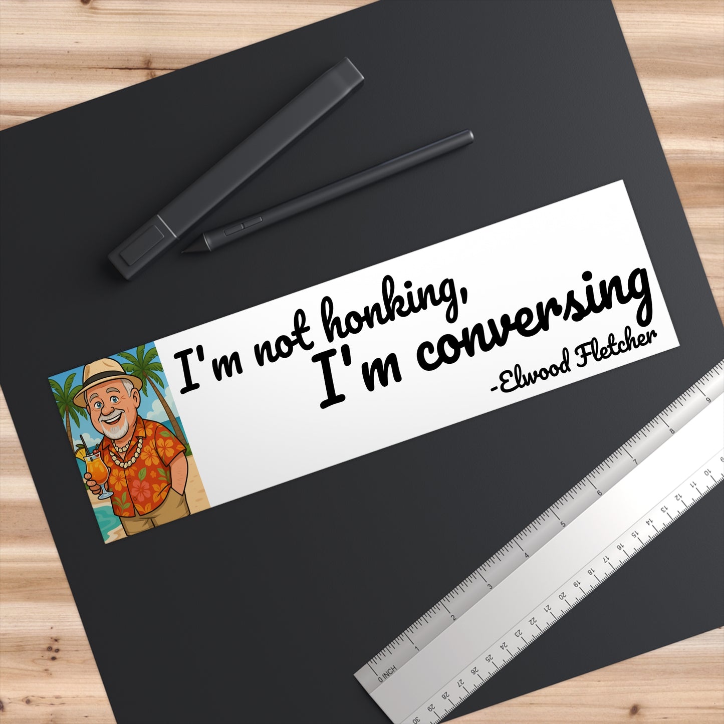 I'm not Honking... Elwoodism Bumper Stickers