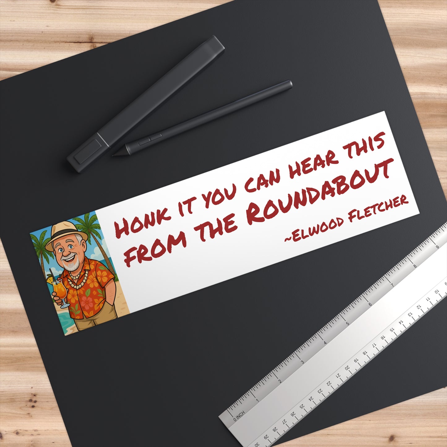 Honk if you can Hear This... New Design Elwoodism Bumper Stickers