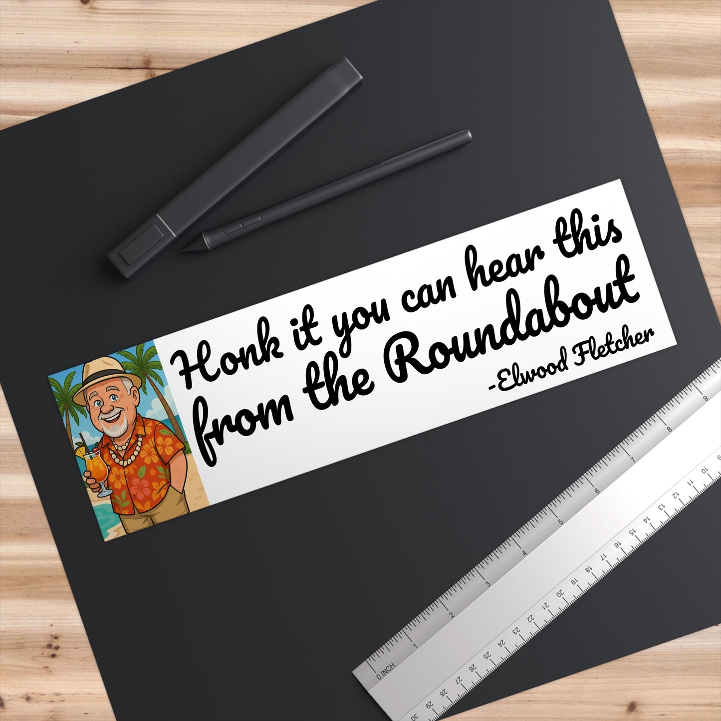 Honk if you can Hear This... Elwoodism Bumper Stickers