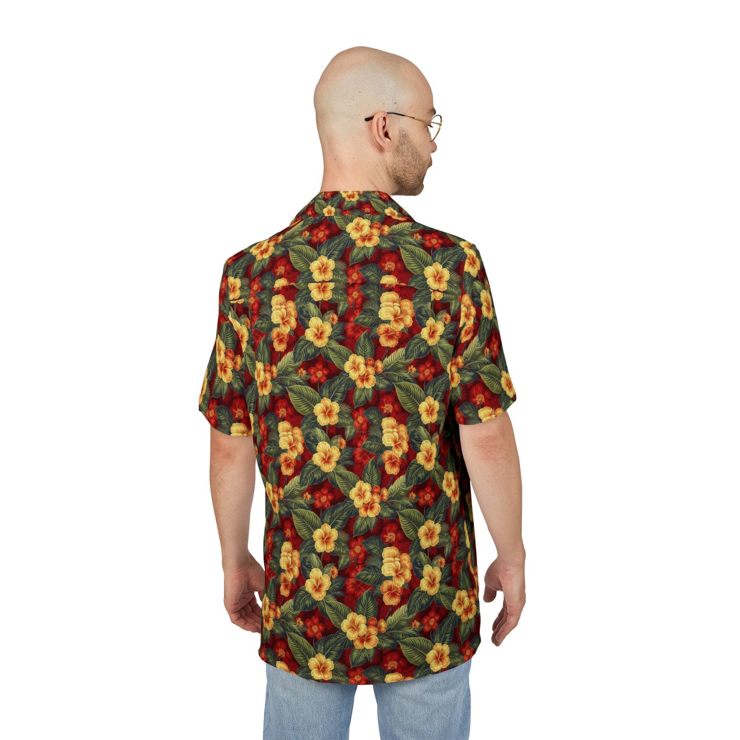 Elwood's Signature Red Hawaiian Shirt