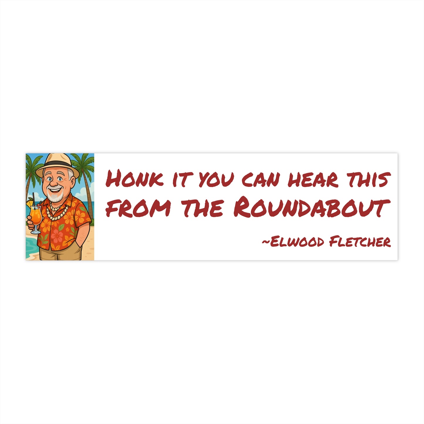 Honk if you can Hear This... New Design Elwoodism Bumper Stickers