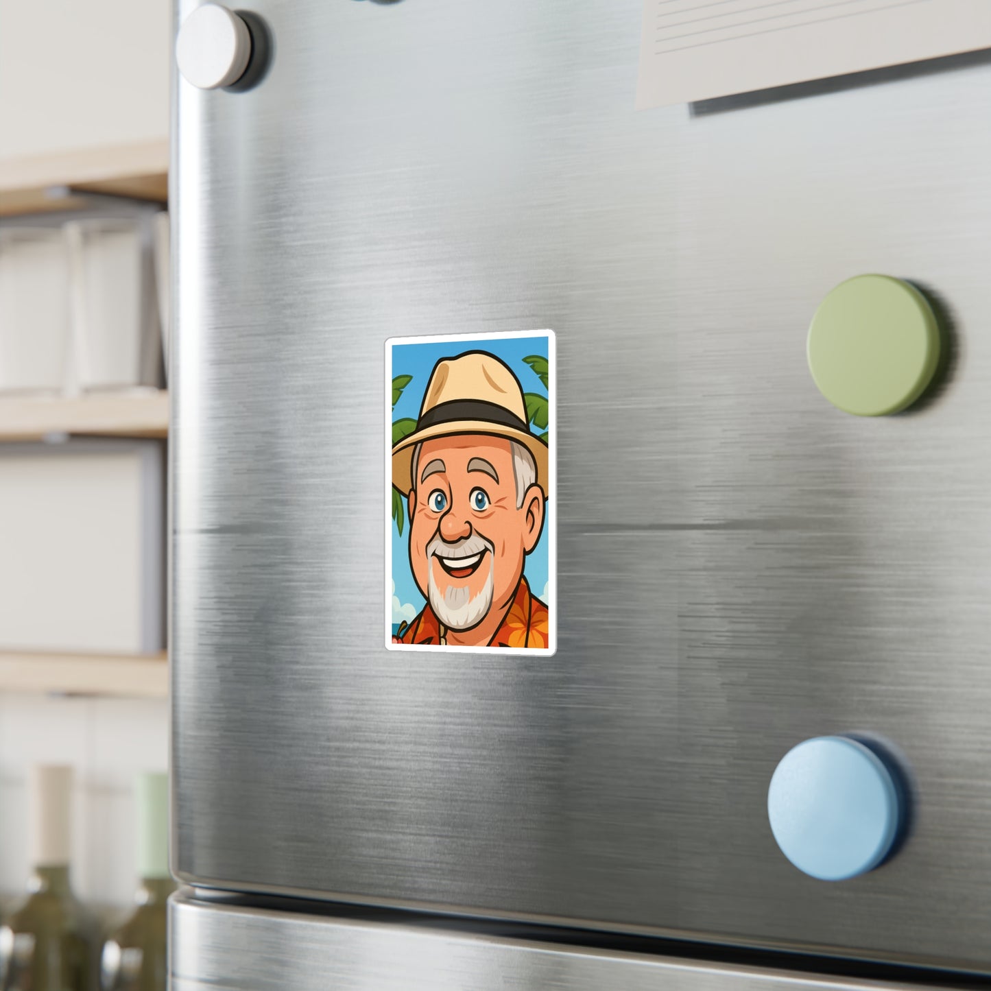 Elwood Face Vinyl Decal